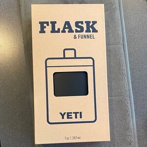 Yeti Flask and Funnel. Unopened gift.